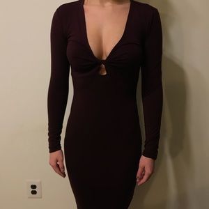Women’s Maroon Dress